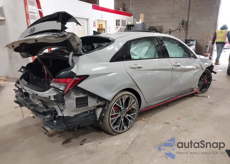 2025 Hyundai Elantra N from USA, damaged, VIN KMHLW4DK3SU029546